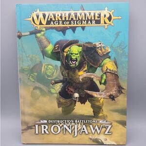Warhammer Age of Sigmar Destruction Ironjawz Battletome Army Book Orruk Warclans